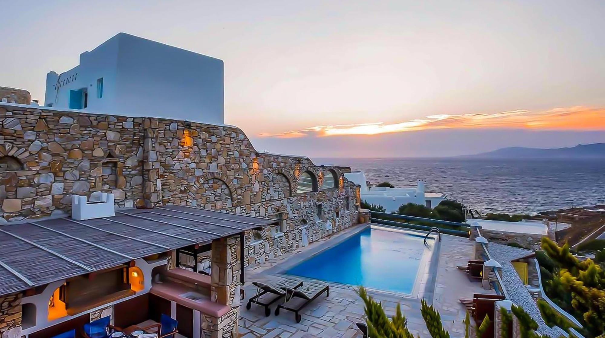 Mykonos Town Villa Omnia מראה חיצוני תמונה
